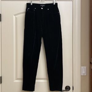 Karen Kane Velvet Pants Womens Jean style festive, party dressy vintage Size 12